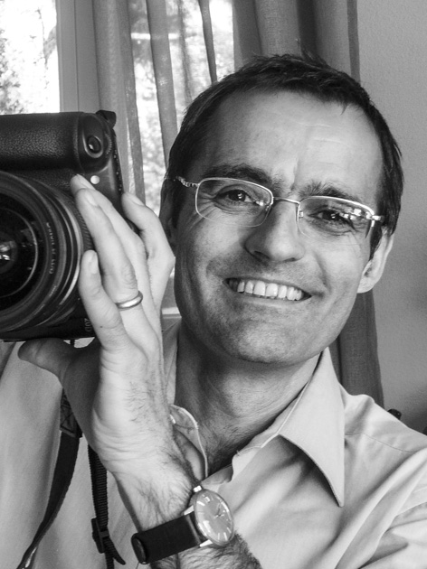 Paul Hahn mit Kamera